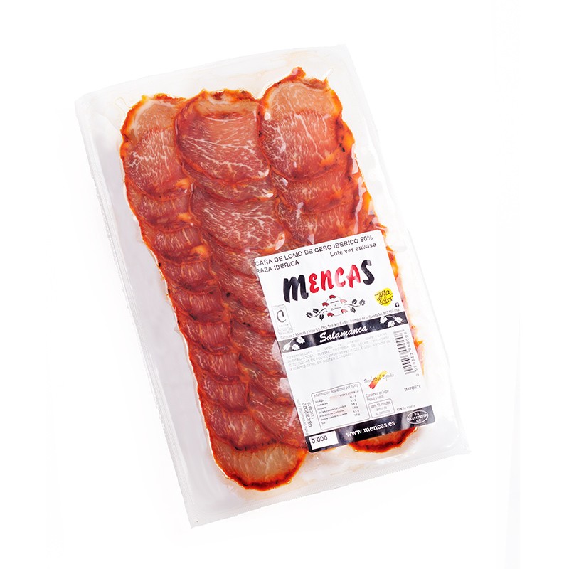LONCHEADO DE LOMO DE CEBO IBÉRICO 50% RAZA IBÉRICA -