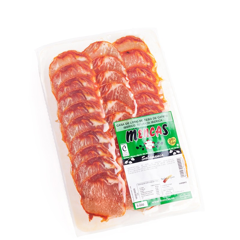 Loncheado de Lomo de Cebo de Campo 50% Ibérico - Mencas