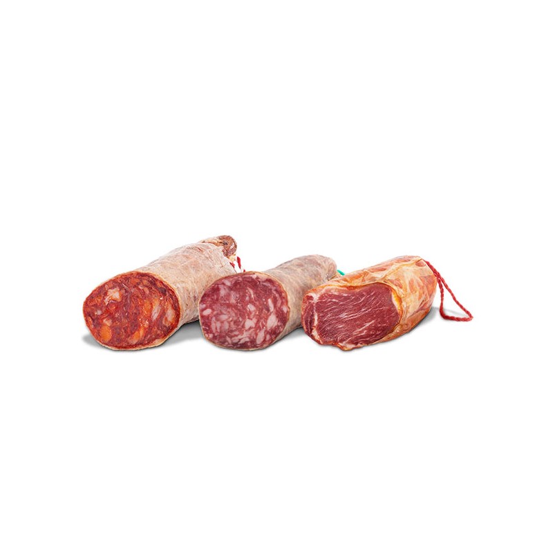LOTE IBÉRICOS DE BELLOTA - 50% IBÉRICO (ROJA) Embutidos