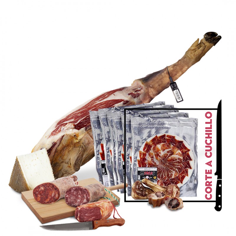 Lote Pureza: Jamón y Embutidos de Bellota - Mencas