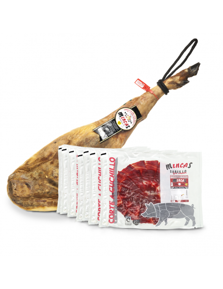 Loncheado de Jamón de Bellota 50% Raza Ibérica - Mencas