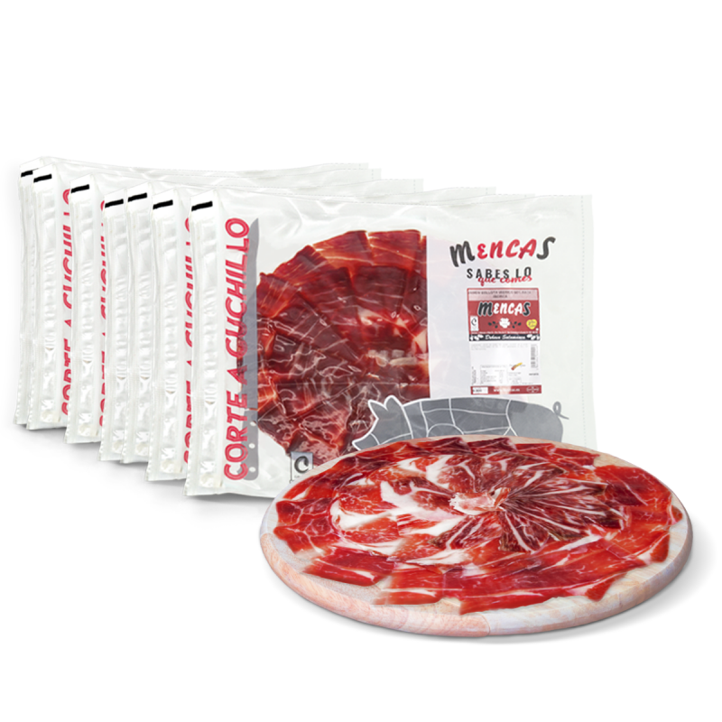 Loncheado de Jamón de Bellota 50% Raza Ibérica - Mencas