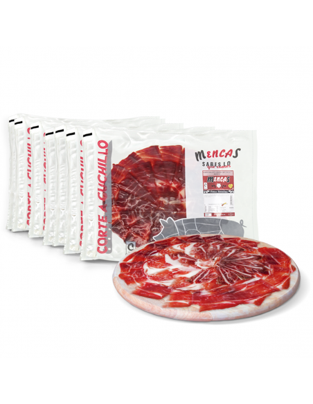 Loncheado de Jamón de Bellota 50% Raza Ibérica - Mencas