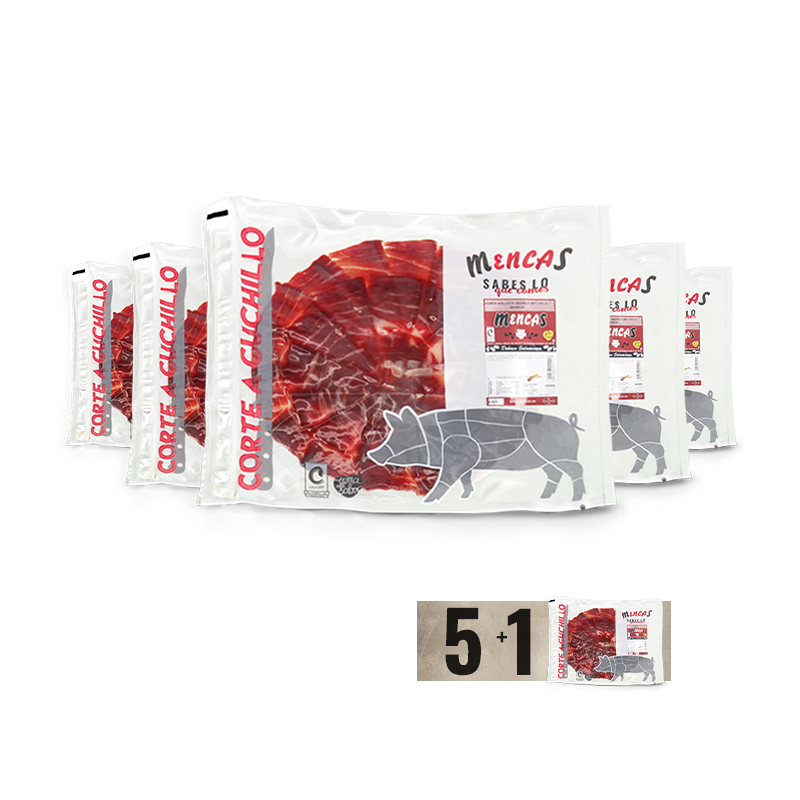 Loncheado de Jamón de Bellota 50% Raza Ibérica - Mencas