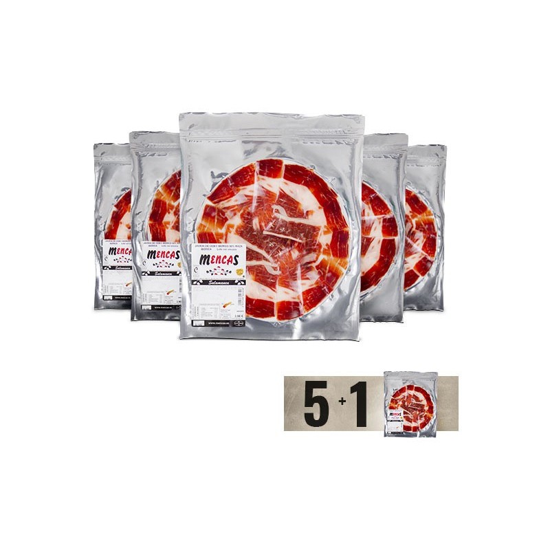 Loncheado de Jamón de Cebo Ibérico 50% - Mencas
