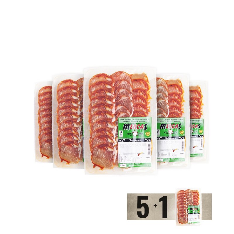 Loncheado de Lomo de Cebo de Campo 50% Ibérico - Mencas