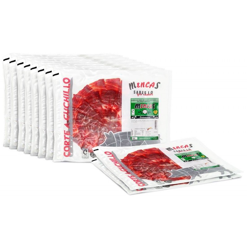 Loncheado de Jamón de Cebo de Campo 50% Ibérico  - Mencas
