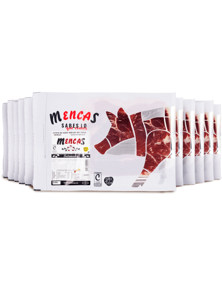 Loncheado de Jamón de Cebo Ibérico 50% - Mencas