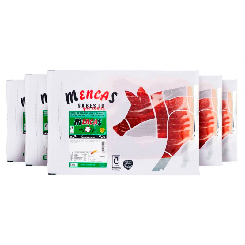 Jamón de Cebo de Campo Ibérico 50% Raza Ibérica - Mencas